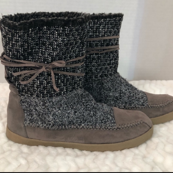 Madden Girl Shoes - SPRINGSALE MaddenGirl Jackman TweedBoot S/O Color!